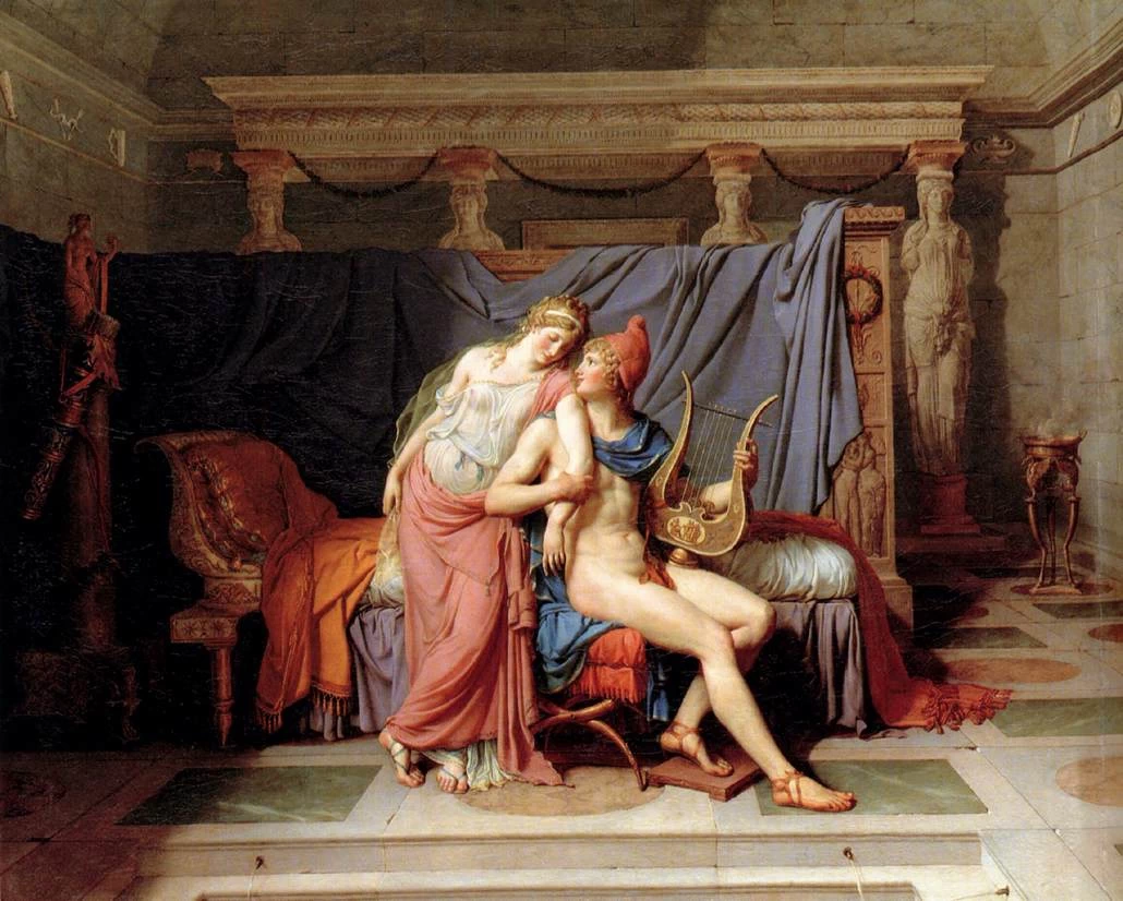 Gli amori di Paride ed Elena - Musée du Louvre, Paris